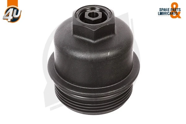 Couvercle, boîtier du filtre à huile 4U Autoparts 16486BW