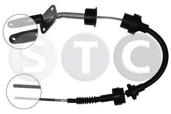 Tirette à câble, commande d'embrayage STC T481121