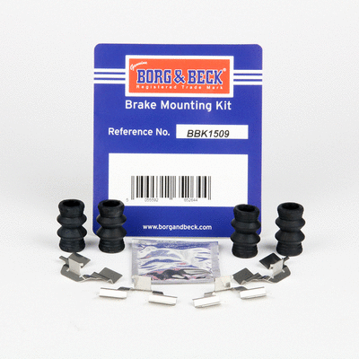 Kit d'accessoires, plaquette de frein à disque BORG & BECK BBK1509