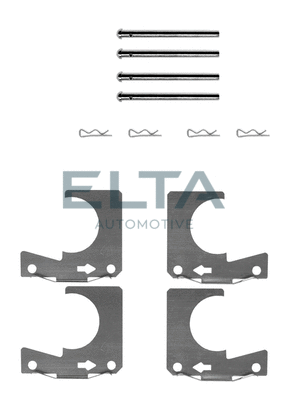 Kit d'accessoires, plaquette de frein à disque ELTA AUTOMOTIVE EA8554