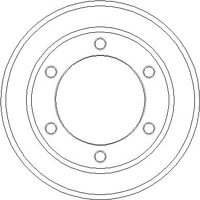 Tambour de frein National NDR012