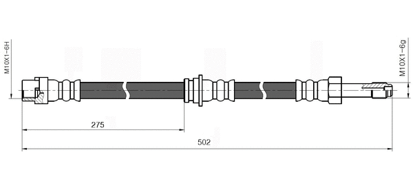 Flexible de frein National NBH6046