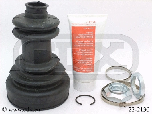 Jeu de joints-soufflets, arbre de commande CDX 22-2130