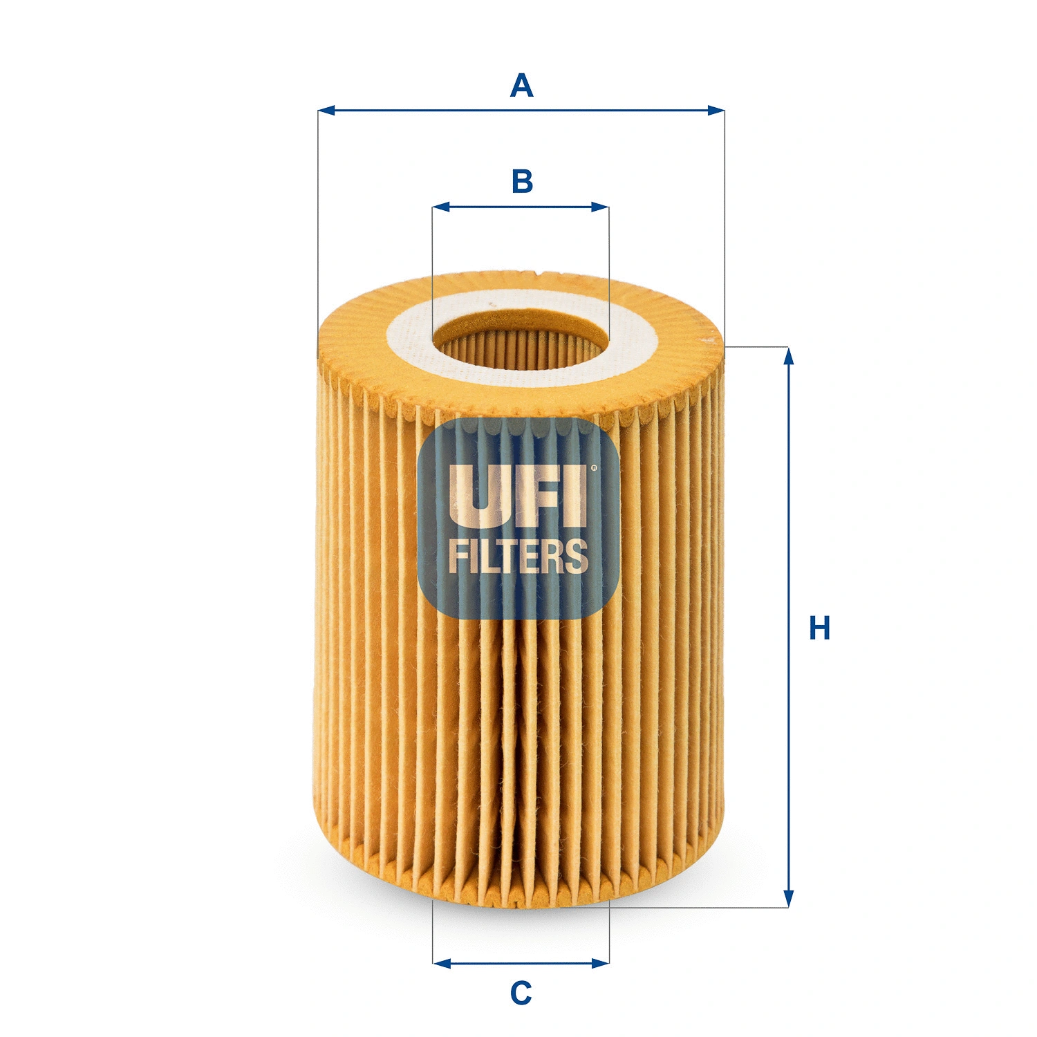 Filtre à huile UFI 25.027.00