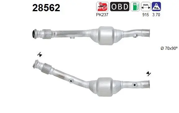 Catalyseur AS 28562
