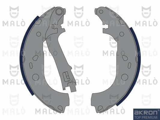 Jeu de mâchoires de frein AKRON-MALÒ 1390080