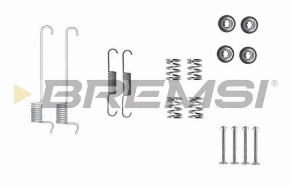 Kit d'accessoires, mâchoire de frein BREMSI SK0848