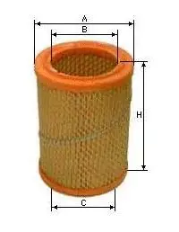 Filtre à air SAMPIYON FILTER CH 1018