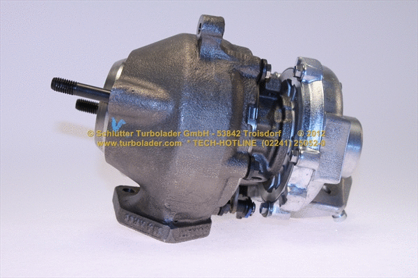 Turbocompresseur, suralimentation SCHLÜTTER TURBOLADER 172-06520MAX