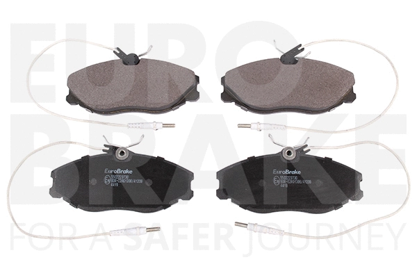 Kit de plaquettes de frein, frein à disque EUROBRAKE 5502223730