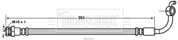 Flexible de frein BORG & BECK BBH7812