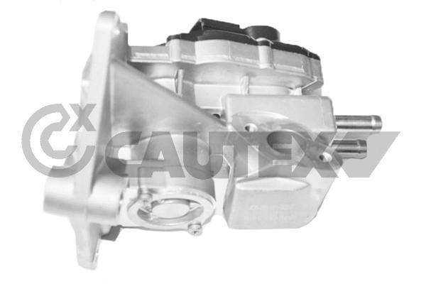 Vanne EGR, commande des gaz d'échappement CAUTEX 757629