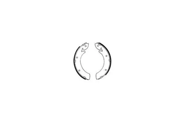 Jeu de mâchoires de frein E.T.F. 09-0056