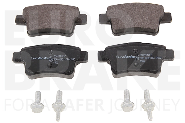 Kit de plaquettes de frein, frein à disque EUROBRAKE 5502221957