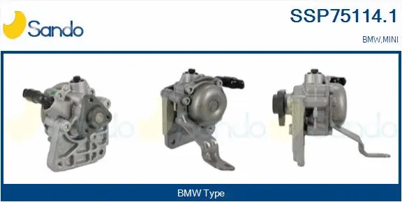 Pompe hydraulique, direction SANDO SSP75114.1