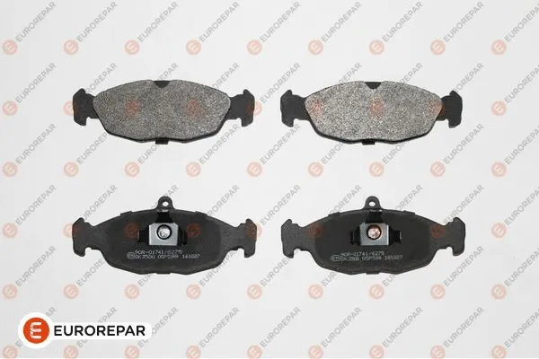 Kit de plaquettes de frein, frein à disque EUROREPAR 1617249580