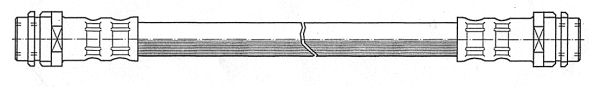 Flexible de frein CEF 512234