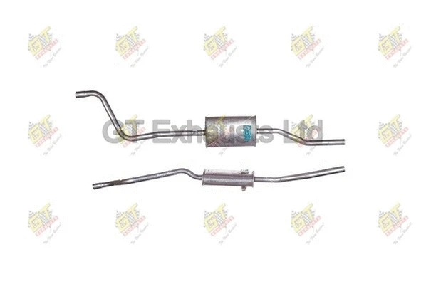 Silencieux arrière GT Exhausts GVW194