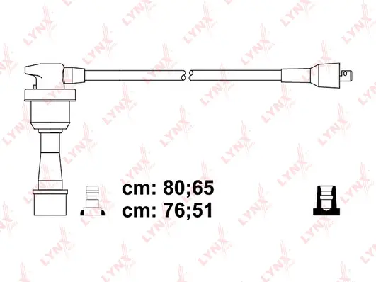 Kit de câbles d'allumage LYNXAUTO SPC5512