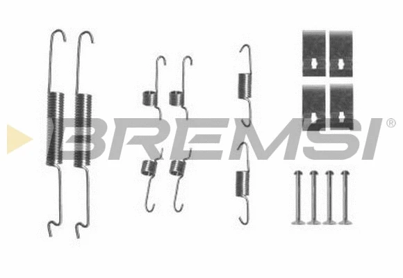 Kit d'accessoires, mâchoire de frein BREMSI SK0863
