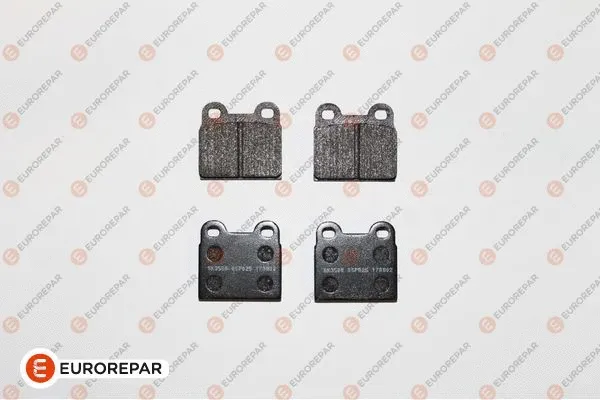 Kit de plaquettes de frein, frein à disque EUROREPAR 1617275380