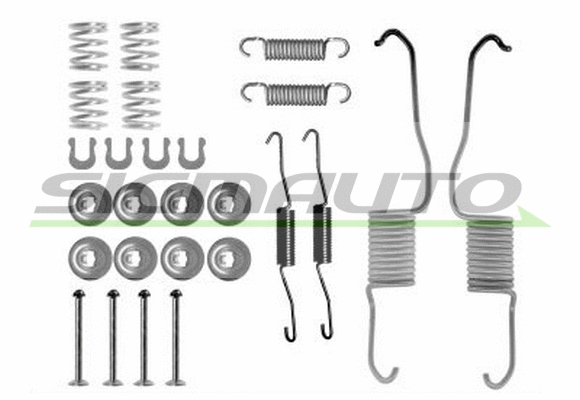 Kit d'accessoires, mâchoire de frein SIGMAUTO SK0886