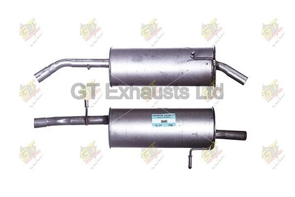 Silencieux arrière GT Exhausts GCN499