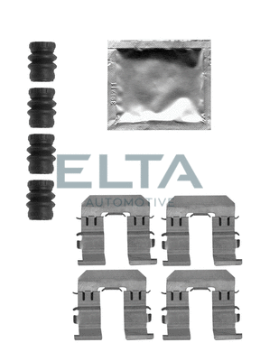Kit d'accessoires, plaquette de frein à disque ELTA AUTOMOTIVE EA8760