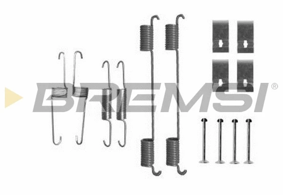 Kit d'accessoires, mâchoire de frein BREMSI SK0859
