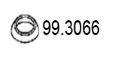 Bague d'étanchéité, tuyau d'échappement ASSO 99.3066