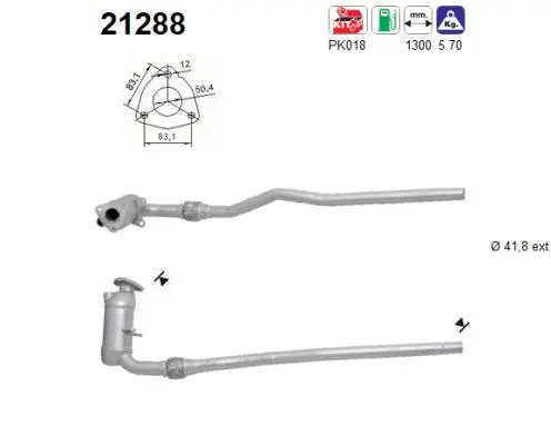 Catalyseur AS 21288
