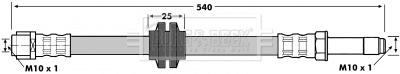 Flexible de frein BORG & BECK BBH7097