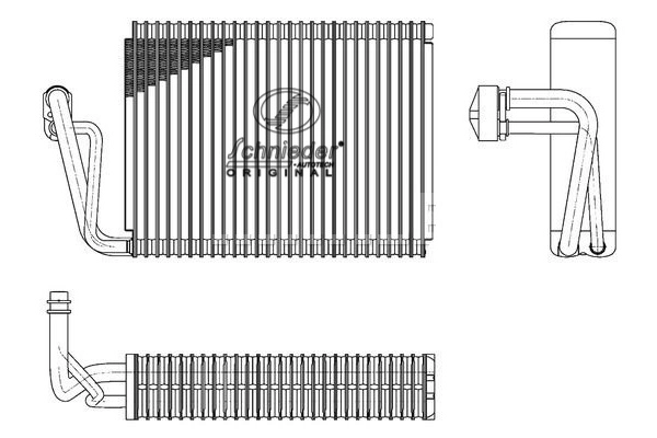 Évaporateur climatisation SCHNIEDER AUTOTECH BZS85.00108