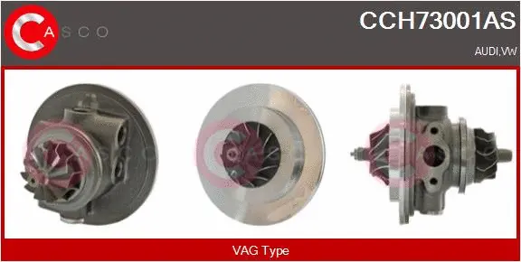 Groupe carter, turbocompresseur CASCO CCH73001AS