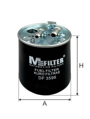 Filtre à carburant MFILTER DF 3596