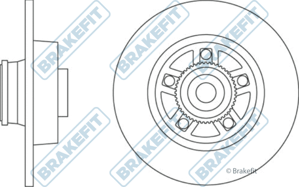 Disque de frein APEC SDK6479