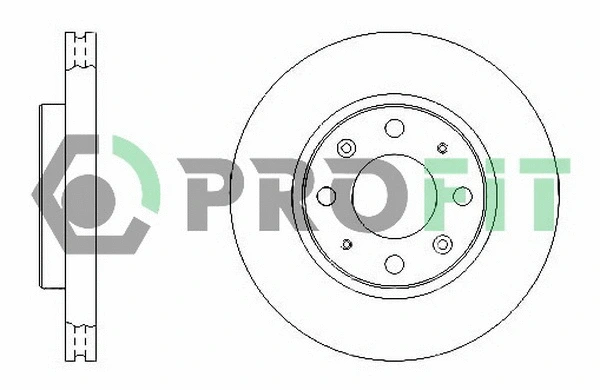 Disque de frein PROFIT 5010-1528