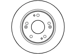 Disque de frein ABTEX BD1069S
