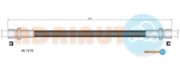 Flexible de frein ADRIAUTO 46.1219
