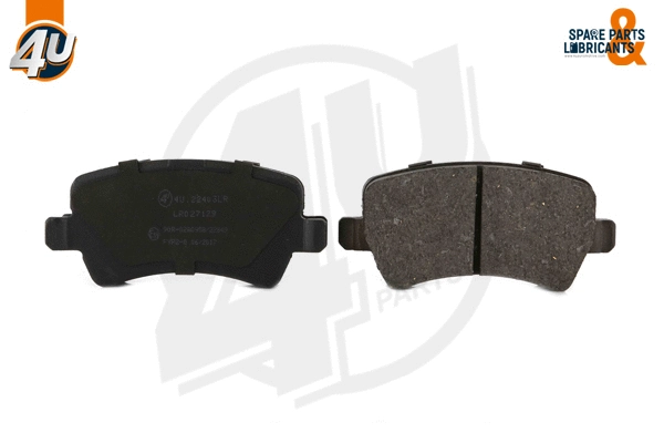 Kit de plaquettes de frein, frein à disque 4U Autoparts 22403LR