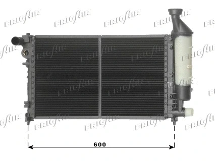 Radiateur, refroidissement du moteur FRIGAIR 0103.2225