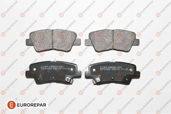 Kit de plaquettes de frein, frein à disque EUROREPAR 1623063980