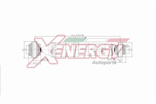 Amortisseur AP XENERGY X8001343