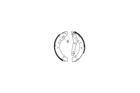 Jeu de mâchoires de frein E.T.F. 09-0349