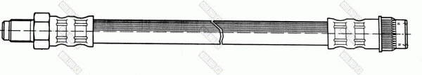 Flexible de frein GIRLING 9001177