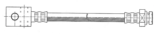 Flexible de frein CEF 511526