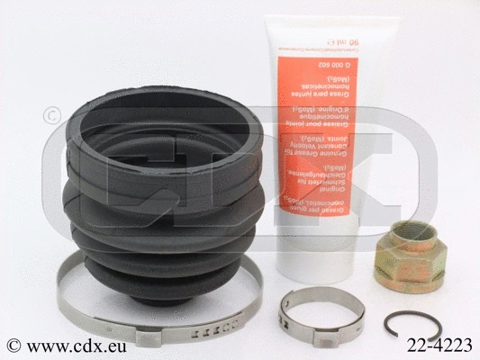Jeu de joints-soufflets, arbre de commande CDX 22-4223
