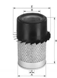 Filtre à air UNIFLUX FILTERS XA2040K
