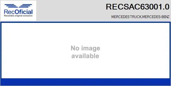 Compresseur, climatisation RECOFICIAL RECSAC63001.0