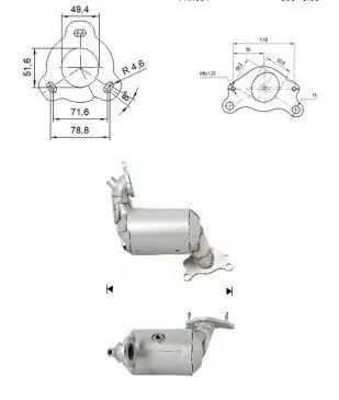 Catalyseur VEGAZ GmbH RK-368